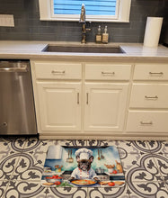 Load image into Gallery viewer, French Bulldog The Chef Memory Foam Kitchen Mat