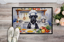 Load image into Gallery viewer, Giant Schnauzer The Chef Doormat-24x36 Indoor / Outdoor Rug | Made in USA