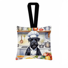 Load image into Gallery viewer, Giant Schnauzer The Chef Hanging Square Fabric Ornament 3.5 × 3.5