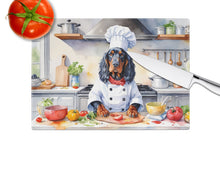 Load image into Gallery viewer, Gordon Setter The Chef Glass Cutting Boards – Durable, Decorative Kitchen Art