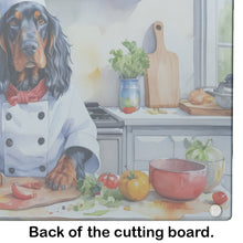 Load image into Gallery viewer, Gordon Setter The Chef Glass Cutting Boards – Durable, Decorative Kitchen Art