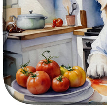 Load image into Gallery viewer, Great Pyrenees The Chef Dish Drying Mat
