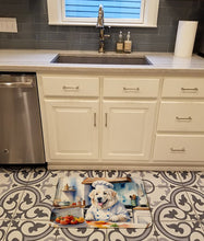 Load image into Gallery viewer, Great Pyrenees The Chef Memory Foam Kitchen Mat