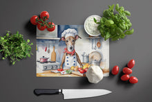 Load image into Gallery viewer, Greyhound The Chef Glass Cutting Boards – Durable, Decorative Kitchen Art