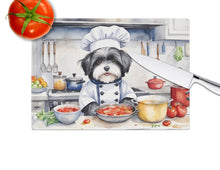 Load image into Gallery viewer, Havanese The Chef Glass Cutting Boards – Durable, Decorative Kitchen Art