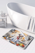 Load image into Gallery viewer, Italian Greyhound The Chef Memory Foam Kitchen Mat