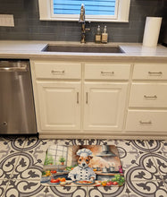 Load image into Gallery viewer, Jack Russell Terrier The Chef Memory Foam Kitchen Mat