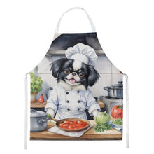 Load image into Gallery viewer, Japanese Chin The Chef Apron – Artist-Designed Kitchen, BBQ &amp; Craft Apron