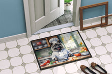 Load image into Gallery viewer, Keeshond The Chef Doormat-24x36 Indoor / Outdoor Rug | Made in USA
