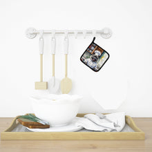 Load image into Gallery viewer, Keeshond The Chef Pot Holders - Set of 2 Decorative Kitchen Helpers | Made in the USA