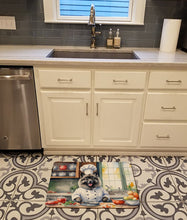 Load image into Gallery viewer, Keeshond The Chef Memory Foam Kitchen Mat