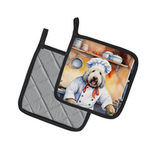 Load image into Gallery viewer, Komondor The Chef Pot Holders - Set of 2 Decorative Kitchen Helpers | Made in the USA