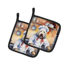 Load image into Gallery viewer, Komondor The Chef Pot Holders - Set of 2 Decorative Kitchen Helpers | Made in the USA