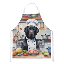 Load image into Gallery viewer, Black Labrador Retriever The Chef Apron – Artist-Designed Kitchen, BBQ &amp; Craft Apron