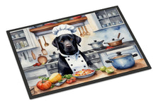 Load image into Gallery viewer, Black Labrador Retriever The Chef Doormat-24x36 Indoor / Outdoor Rug | Made in USA