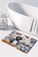 Load image into Gallery viewer, Black Labrador Retriever The Chef Memory Foam Kitchen Mat