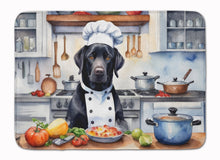 Load image into Gallery viewer, Black Labrador Retriever The Chef Memory Foam Kitchen Mat