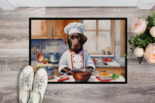 Load image into Gallery viewer, Chocolate Labrador Retriever The Chef Doormat