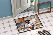 Load image into Gallery viewer, Chocolate Labrador Retriever The Chef Doormat