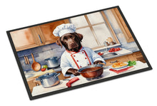 Load image into Gallery viewer, Chocolate Labrador Retriever The Chef Doormat
