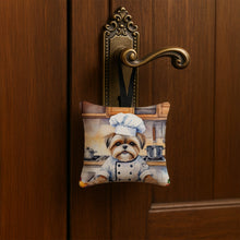 Load image into Gallery viewer, Lhasa Apso The Chef Hanging Square Fabric Ornament 3.5 × 3.5