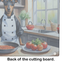 Load image into Gallery viewer, Manchester Terrier The Chef Glass Cutting Boards – Durable, Decorative Kitchen Art
