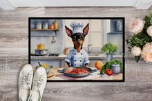 Load image into Gallery viewer, Miniature Pinscher The Chef Doormat-24x36 Indoor / Outdoor Rug | Made in USA