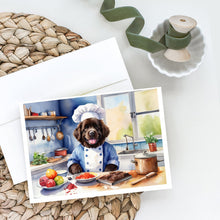 Load image into Gallery viewer, Newfoundland The Chef Greeting Cards - Blank Note Cards – 8-Pack of Artist-Designed Cards with Envelopes