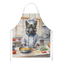 Load image into Gallery viewer, Norwegian Elkhound The Chef Apron – Artist-Designed Kitchen, BBQ &amp; Craft Apron