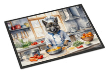 Load image into Gallery viewer, Norwegian Elkhound The Chef Doormat-24x36 Indoor / Outdoor Rug | Made in USA