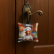 Load image into Gallery viewer, Nova Scotia Duck Tolling Retriever The Chef Hanging Square Fabric Ornament 3.5 × 3.5