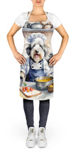 Load image into Gallery viewer, Old English Sheepdog The Chef Apron – Artist-Designed Kitchen, BBQ &amp; Craft Apron
