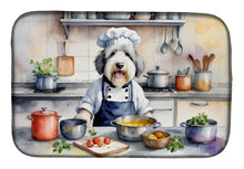 Load image into Gallery viewer, Old English Sheepdog The Chef Dish Drying Mat