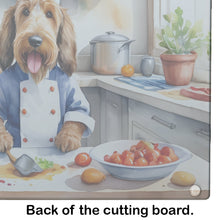 Load image into Gallery viewer, Otterhound The Chef Glass Cutting Boards – Durable, Decorative Kitchen Art