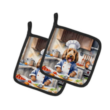 Load image into Gallery viewer, Otterhound The Chef Pot Holders - Set of 2 Decorative Kitchen Helpers | Made in the USA