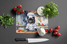 Load image into Gallery viewer, Pomeranian The Chef Glass Cutting Boards – Durable, Decorative Kitchen Art