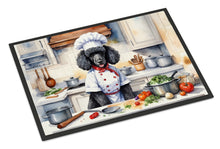 Load image into Gallery viewer, Black Poodle The Chef Doormat-24x36 Indoor / Outdoor Rug | Made in USA