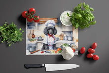 Load image into Gallery viewer, Black Poodle The Chef Glass Cutting Boards – Durable, Decorative Kitchen Art