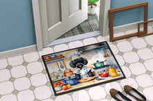 Load image into Gallery viewer, Black Poodle The Chef Doormat-24x36 Indoor / Outdoor Rug | Made in USA