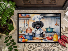 Load image into Gallery viewer, Black Poodle The Chef Doormat - 18X27 Indoor / Outdoor Rug | Made in USA