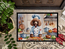 Load image into Gallery viewer, Chocolate Poodle The Chef Doormat-24x36 Indoor / Outdoor Rug | Made in USA