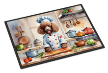 Load image into Gallery viewer, Chocolate Poodle The Chef Doormat-24x36 Indoor / Outdoor Rug | Made in USA