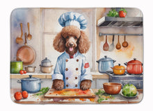 Load image into Gallery viewer, Chocolate Poodle The Chef Memory Foam Kitchen Mat