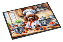 Load image into Gallery viewer, Chocolate Poodle The Chef Doormat - 18X27 Indoor / Outdoor Rug | Made in USA