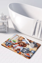 Load image into Gallery viewer, Chocolate Poodle The Chef Memory Foam Kitchen Mat