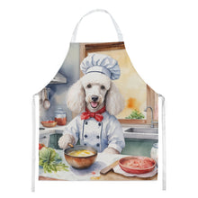 Load image into Gallery viewer, White Poodle The Chef Apron – Artist-Designed Kitchen, BBQ &amp; Craft Apron