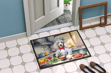 Load image into Gallery viewer, White Poodle The Chef Doormat - 18X27 Indoor / Outdoor Rug | Made in USA