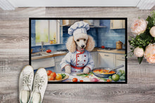 Load image into Gallery viewer, White Poodle The Chef Doormat-24x36 Indoor / Outdoor Rug | Made in USA