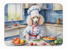 Load image into Gallery viewer, White Poodle The Chef Memory Foam Kitchen Mat