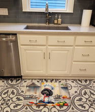 Load image into Gallery viewer, Portuguese Water Dog The Chef Memory Foam Kitchen Mat